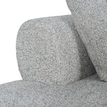 Liora Left Chaise Corner Sofa - Noah Silver Lining Sofa Forever-Core