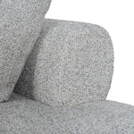 Liora Right Chaise Corner Sofa - Noah Silver Lining Sofa Forever-Core