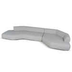 Liora Left Chaise Corner Sofa - Noah Silver Lining Sofa Forever-Core