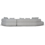 Liora Left Chaise Corner Sofa - Noah Silver Lining Sofa Forever-Core
