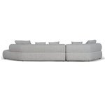 Liora Right Chaise Corner Sofa - Noah Silver Lining Sofa Forever-Core