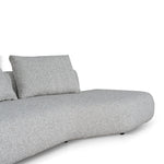 Liora Right Chaise Corner Sofa - Noah Silver Lining Sofa Forever-Core