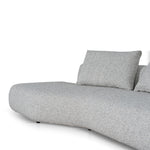 Liora Left Chaise Corner Sofa - Noah Silver Lining Sofa Forever-Core