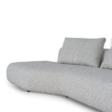 Liora Left Chaise Corner Sofa - Noah Silver Lining Sofa Forever-Core