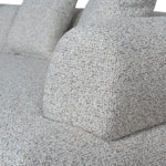 Liora Left Chaise Corner Sofa - Noah Silver Lining Sofa Forever-Core