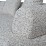 Liora Left Chaise Corner Sofa - Noah Silver Lining Sofa Forever-Core