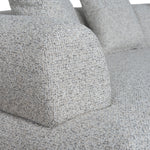 Liora Right Chaise Corner Sofa - Noah Silver Lining Sofa Forever-Core