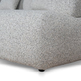 Liora Left Chaise Corner Sofa - Noah Silver Lining Sofa Forever-Core