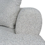 Liora Left Chaise Corner Sofa - Noah Silver Lining Sofa Forever-Core