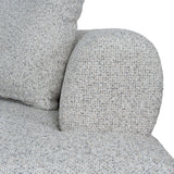 Liora Left Chaise Corner Sofa - Noah Silver Lining Sofa Forever-Core