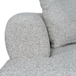 Liora Right Chaise Corner Sofa - Noah Silver Lining Sofa Forever-Core