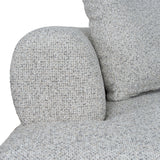 Liora Right Chaise Corner Sofa - Noah Silver Lining Sofa Forever-Core