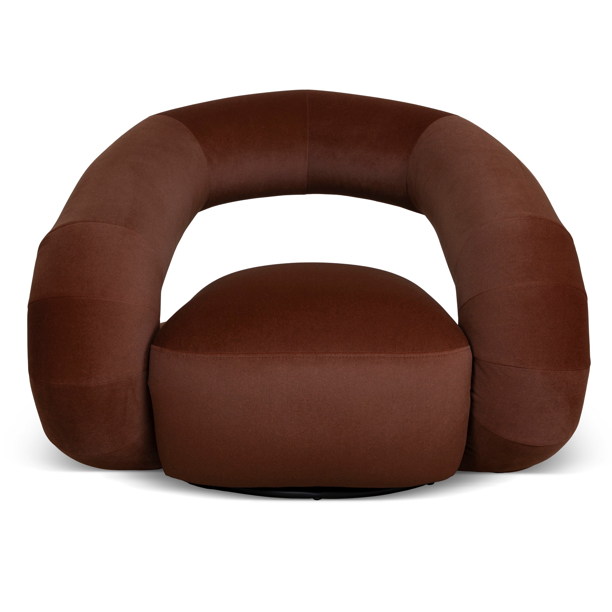 Forma Swivel Armchair - Red Bronze Armchair Forever-Core