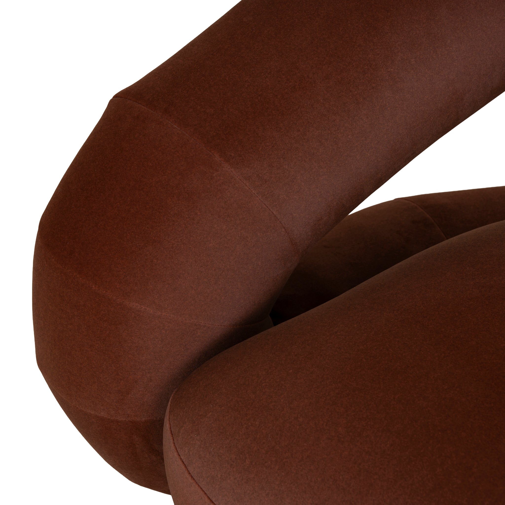 Forma Swivel Armchair - Red Bronze Armchair Forever-Core