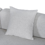 Vestra Right Arm Corner Sofa - Textured Beige Corner Sofa Forever-Core