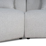 Vestra Right Arm Corner Sofa - Textured Beige Corner Sofa Forever-Core