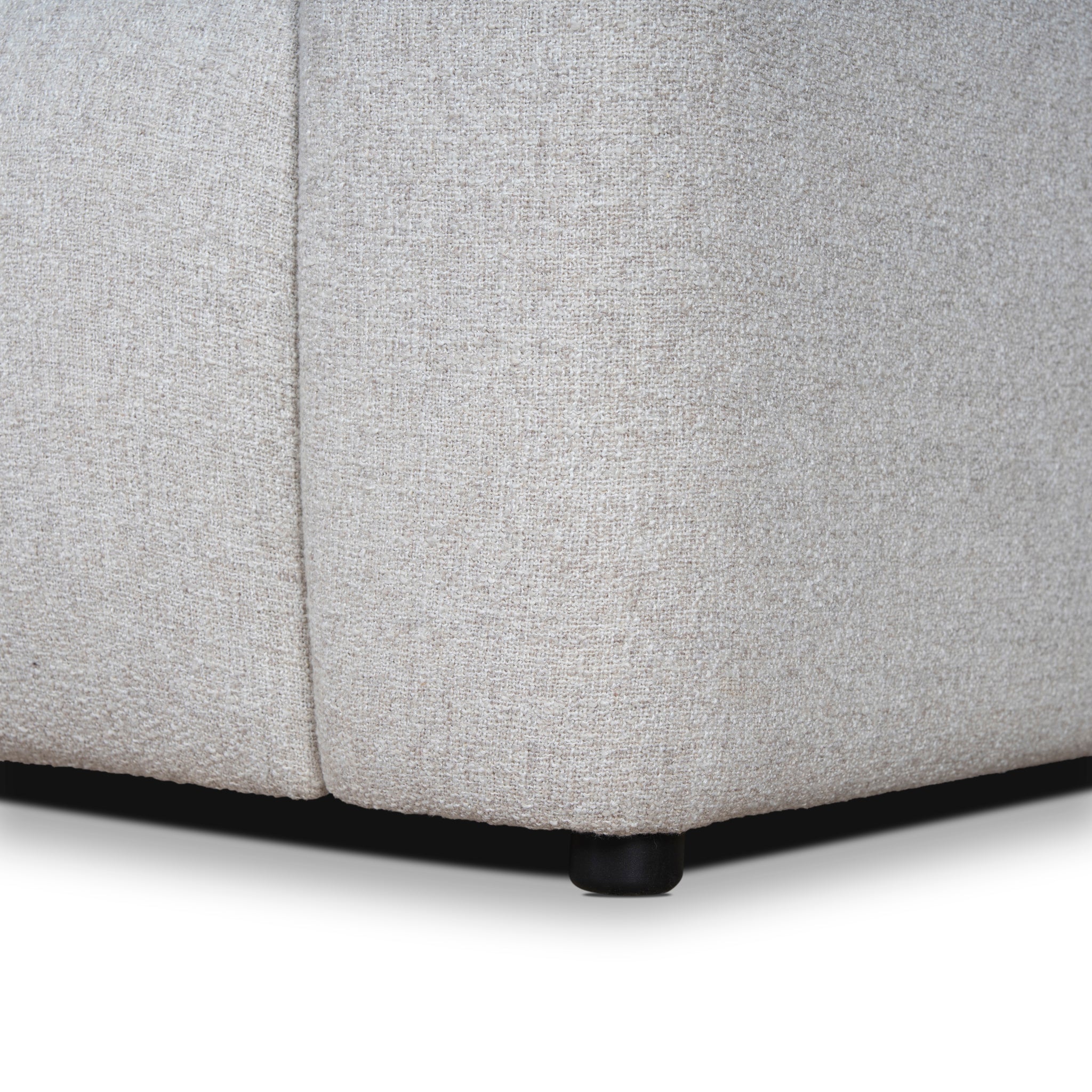 Vestra Right Arm Corner Sofa - Textured Beige Corner Sofa Forever-Core