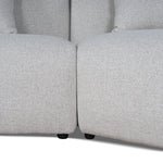 Vestra Left Arm Corner Sofa - Textured Beige Corner Sofa Forever-Core