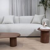 Vestra Right Arm Corner Sofa - Textured Beige - Last One Corner Sofa Forever-Core
