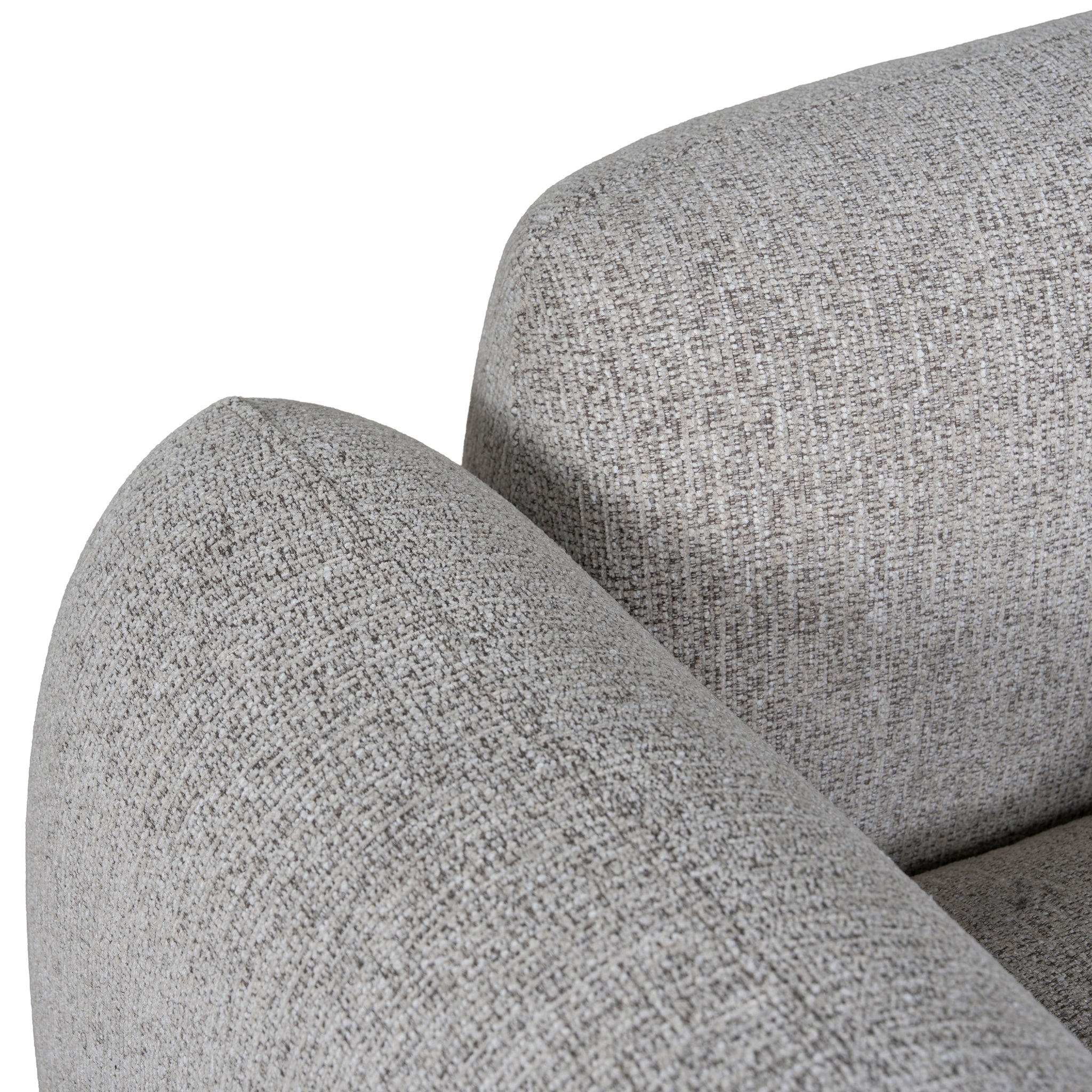 Rovena Right Chaise Modular Sofa - Mushroom Beige Chaise Lounge Forever-Core