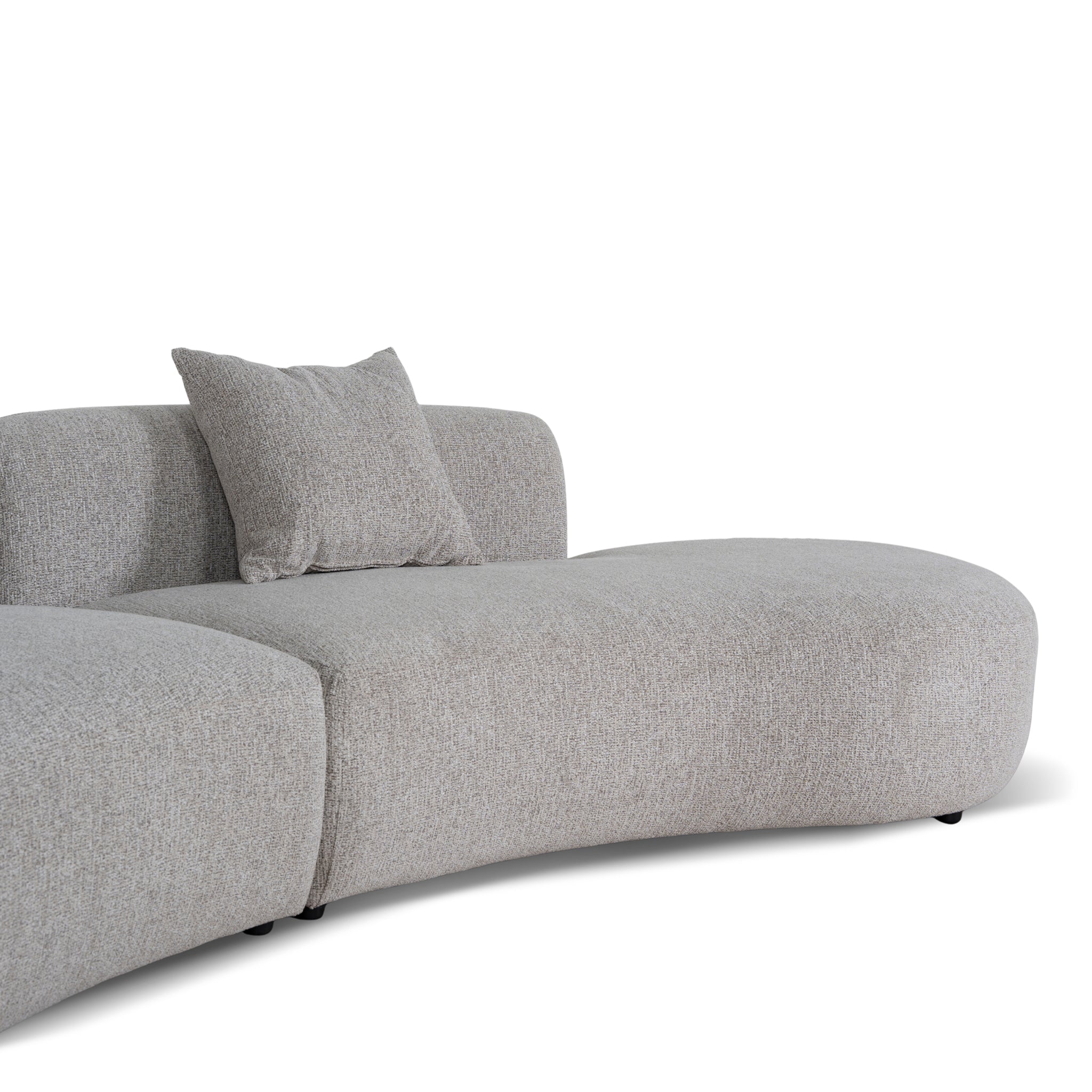 Rovena Right Chaise Modular Sofa - Mushroom Beige Chaise Lounge Forever-Core