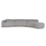 Rovena Right Chaise Modular Sofa - Mushroom Beige Chaise Lounge Forever-Core
