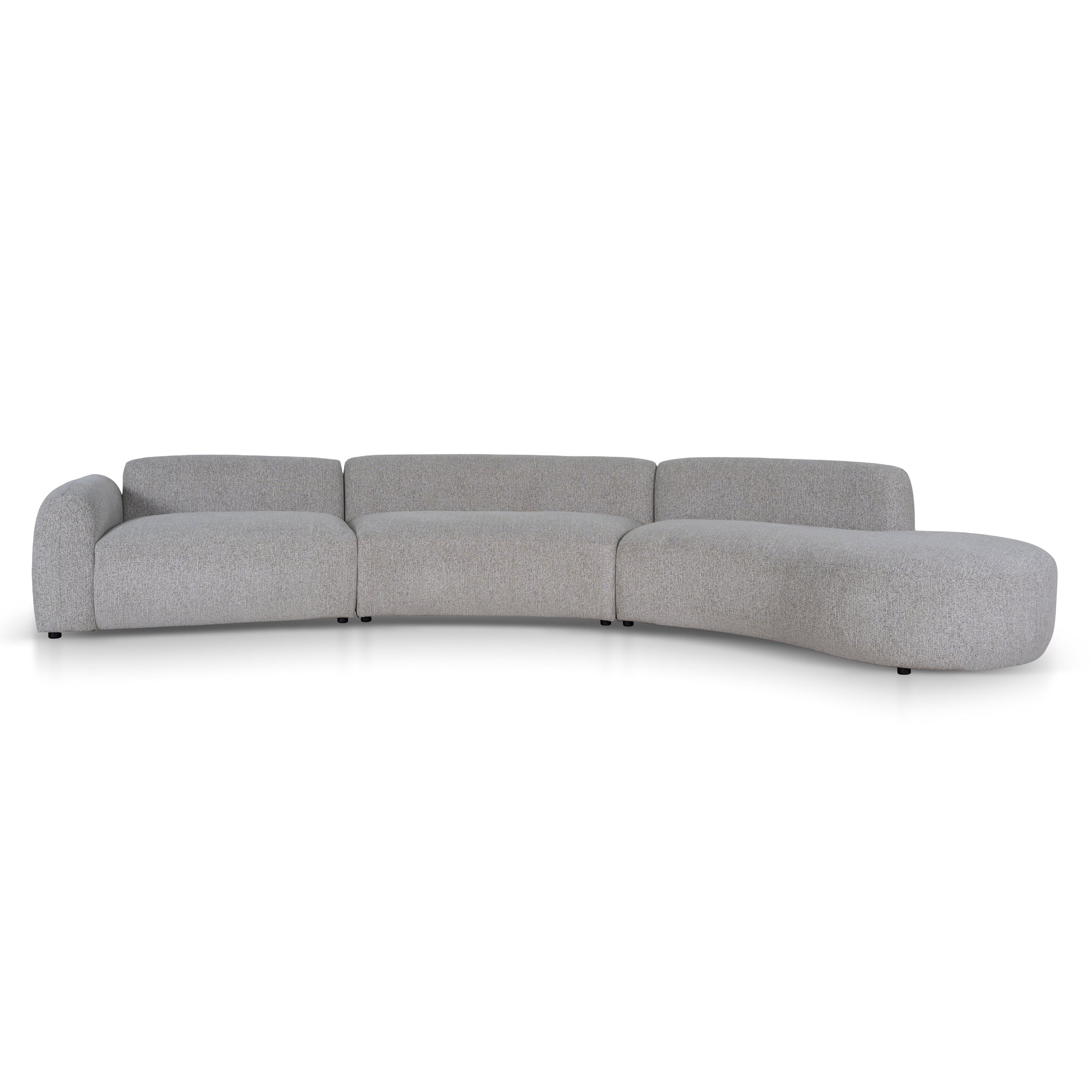 Rovena Right Chaise Modular Sofa - Mushroom Beige Chaise Lounge Forever-Core