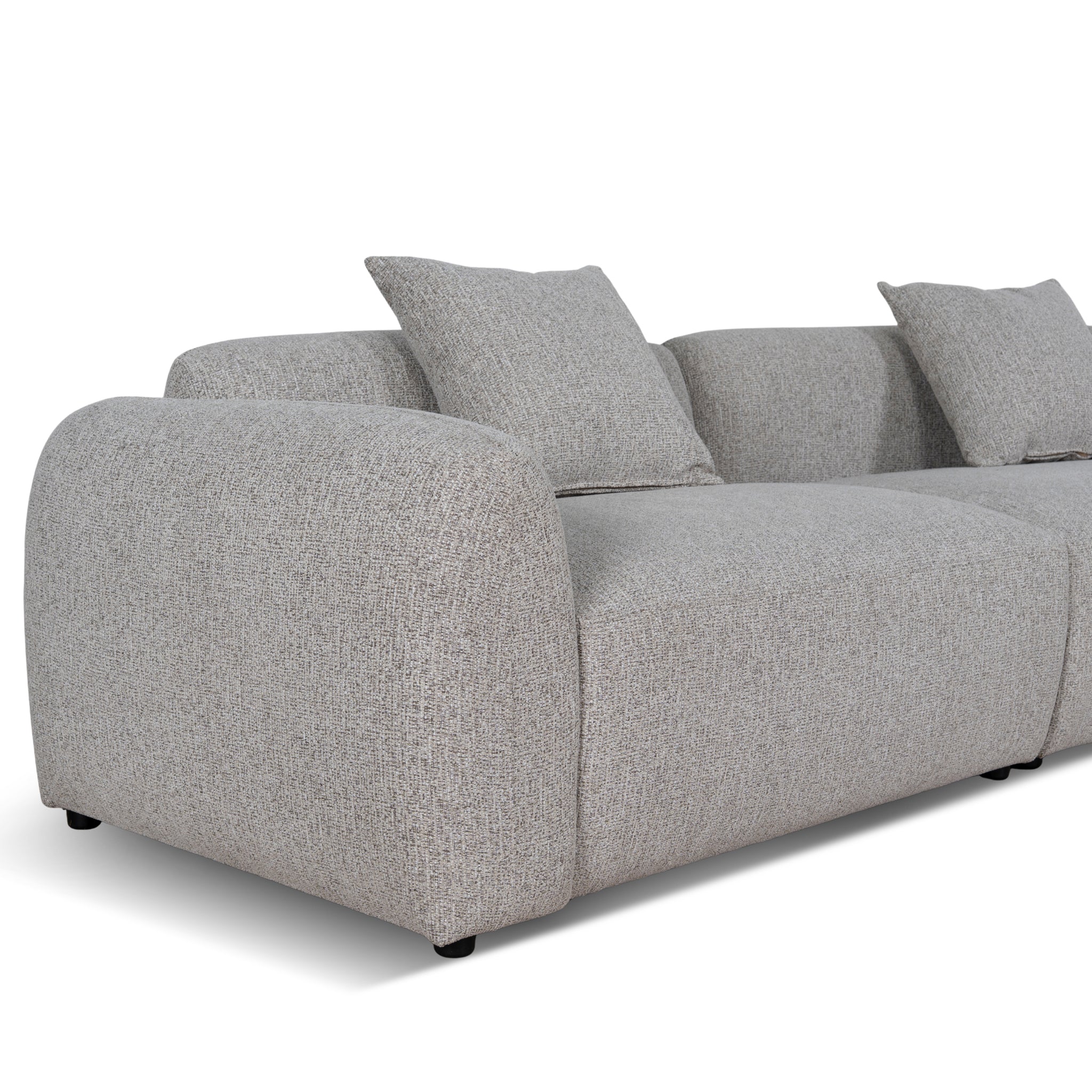 Rovena Right Chaise Modular Sofa - Mushroom Beige Chaise Lounge Forever-Core
