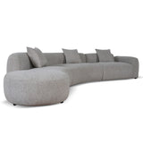 Rovena Left Chaise Modular Sofa - Mushroom Beige Chaise Lounge Forever-Core