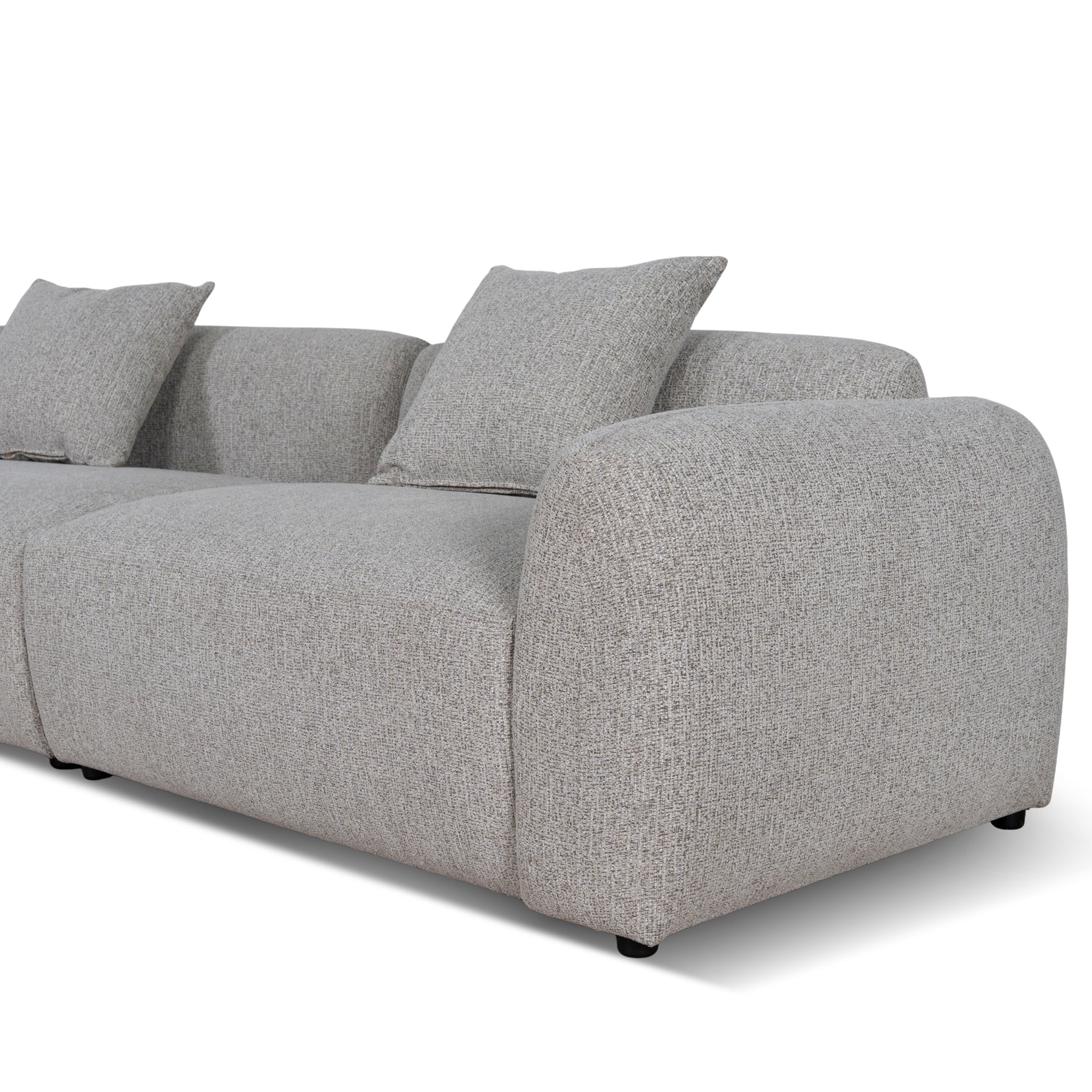 Rovena Left Chaise Modular Sofa - Mushroom Beige Chaise Lounge Forever-Core