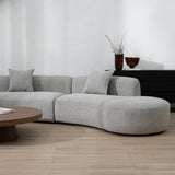 Rovena Right Chaise Modular Sofa - Mushroom Beige Chaise Lounge Forever-Core