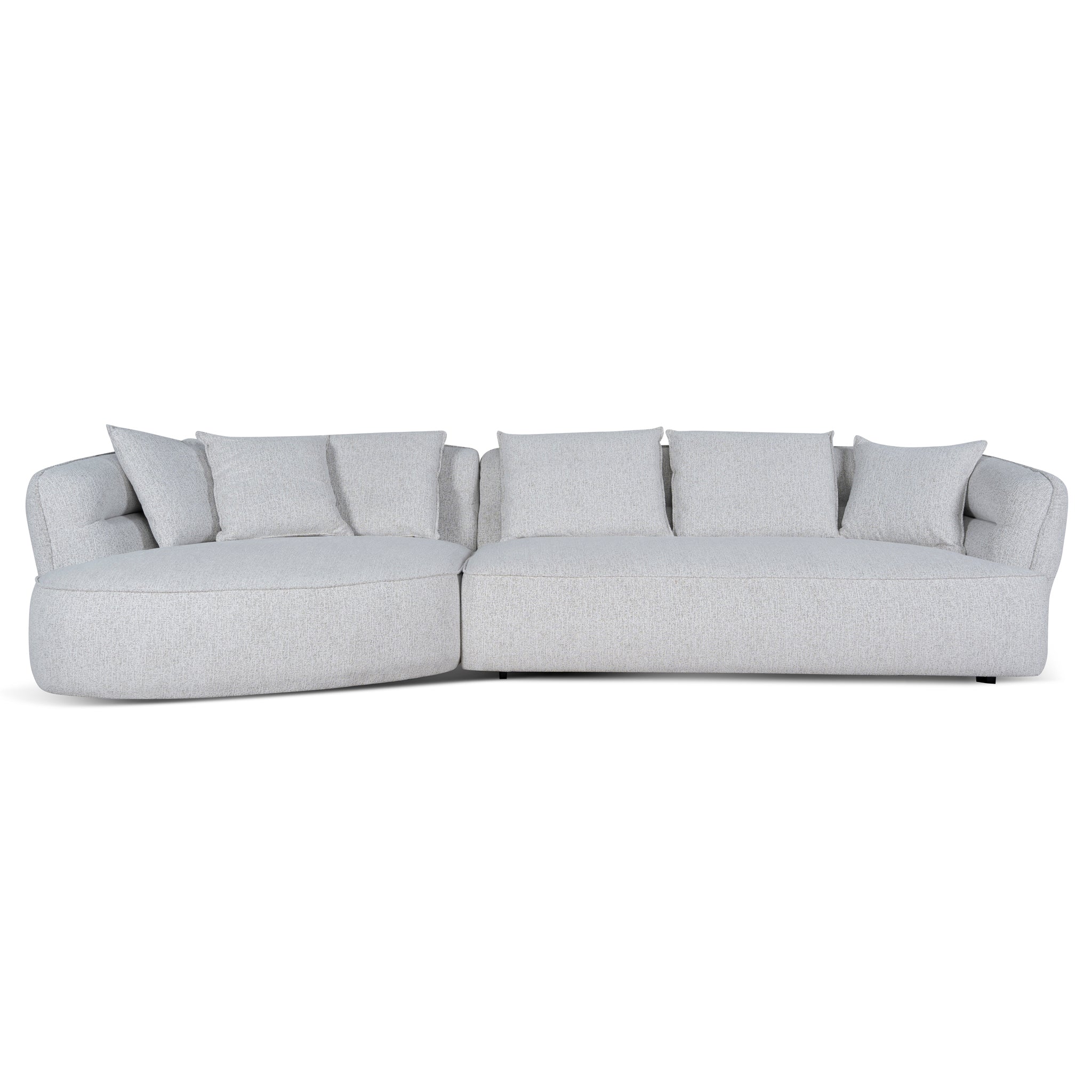 Rowe Left Chaise Sofa - Almond Beige Chaise Lounge KJ Sofa-Core