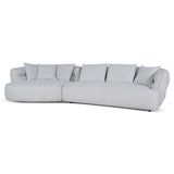 Rowe Left Chaise Sofa - Almond Beige Chaise Lounge KJ Sofa-Core