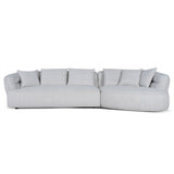 Rowe Right Chaise Sofa - Almond Beige Chaise Lounge KJ Sofa-Core
