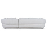 Rowe Right Chaise Sofa - Almond Beige Chaise Lounge KJ Sofa-Core