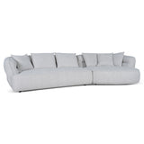 Rowe Right Chaise Sofa - Almond Beige Chaise Lounge KJ Sofa-Core