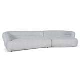 Rowe Right Chaise Sofa - Almond Beige Chaise Lounge KJ Sofa-Core