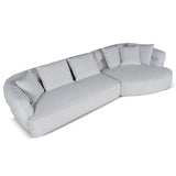 Rowe Right Chaise Sofa - Almond Beige Chaise Lounge KJ Sofa-Core