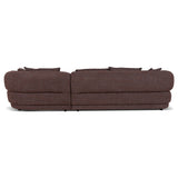 Rowe Right Chaise Sofa - Moss Brown Chaise Lounge KJ Sofa-Core