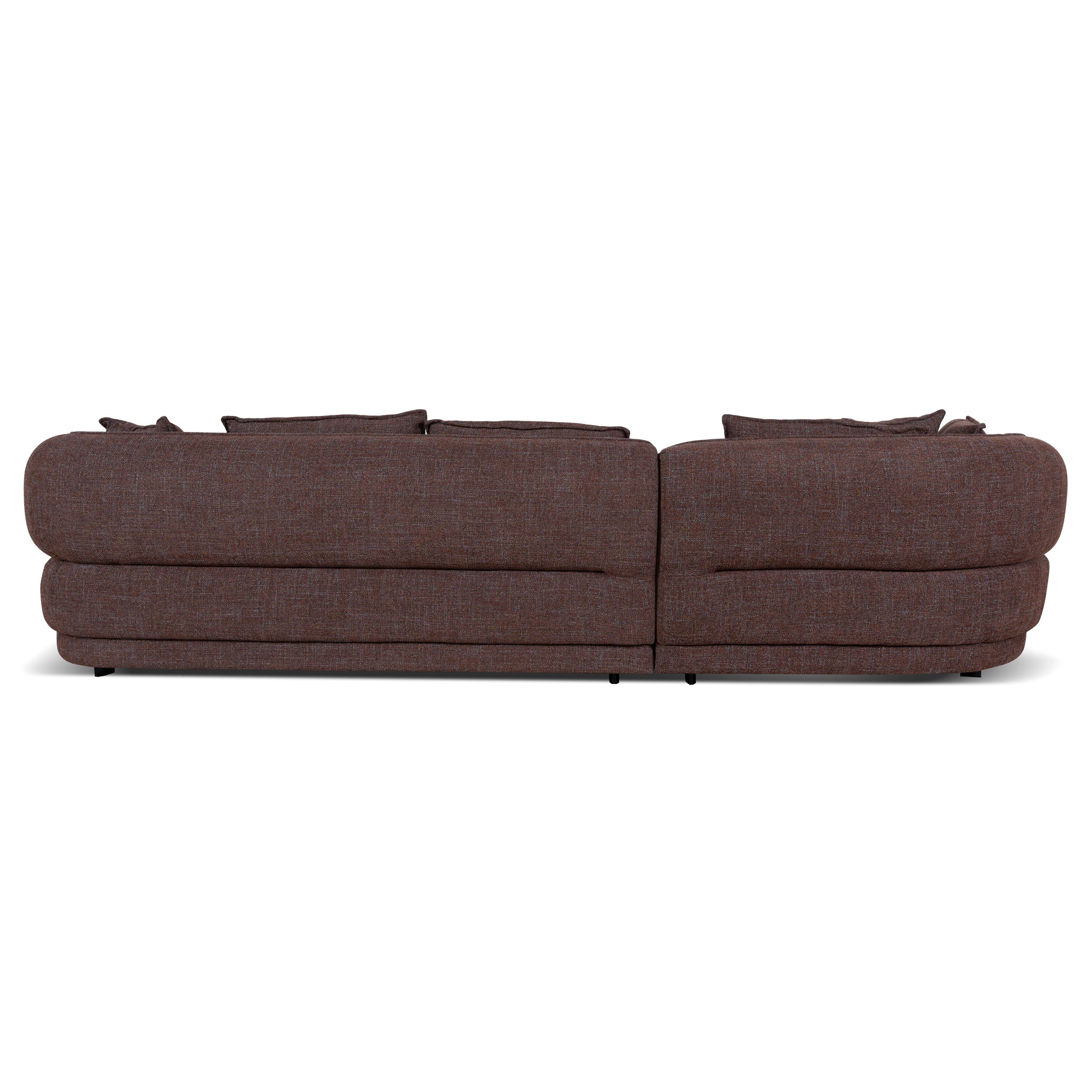 Rowe Left Chaise Sofa - Moss Brown Chaise Lounge KJ Sofa-Core