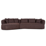 Rowe Left Chaise Sofa - Moss Brown Chaise Lounge KJ Sofa-Core