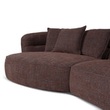 Rowe Left Chaise Sofa - Moss Brown Chaise Lounge KJ Sofa-Core