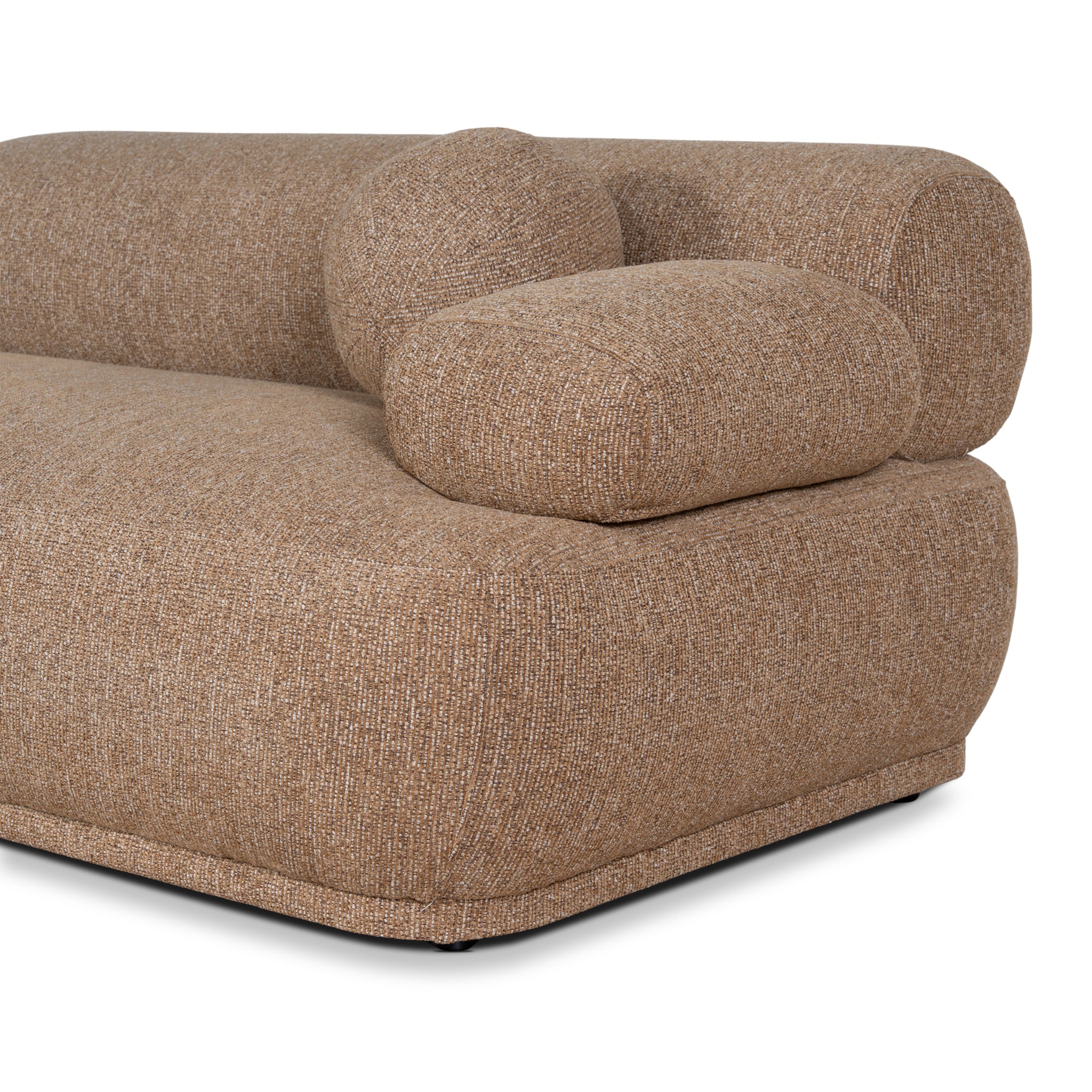 Solara 4 Seater Sofa - Almond Brown Sofa KJ Sofa-Core
