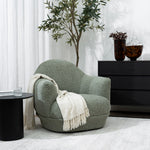 Esmora Swivel Armchair - Coral Light Green Armchair KJ Sofa-Core