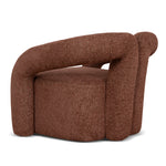 Barta Fabric Armchair - Warm Brown Armchair Casa-Core