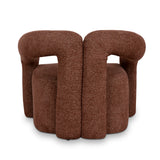 Barta Fabric Armchair - Warm Brown Armchair Casa-Core