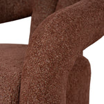 Barta Fabric Armchair - Warm Brown Armchair Casa-Core