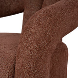 Barta Fabric Armchair - Warm Brown Armchair Casa-Core
