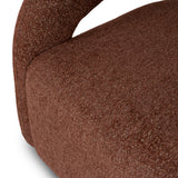 Barta Fabric Armchair - Warm Brown Armchair Casa-Core