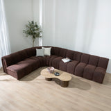 Elias Modular Sofa - Moss Brown Sofa Casa-Core